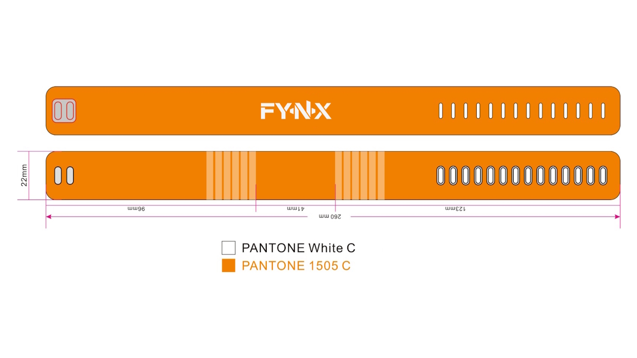 F-ZD20 RFID polsband