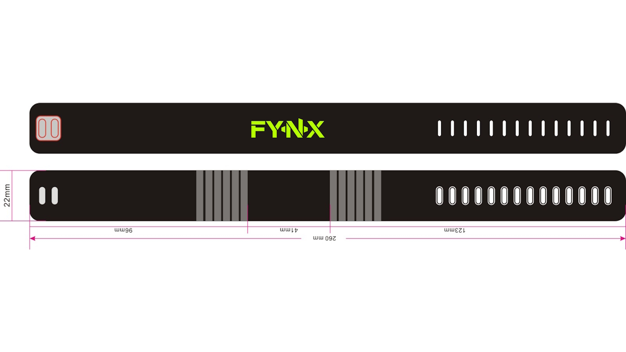 F-ZD20 RFID polsband