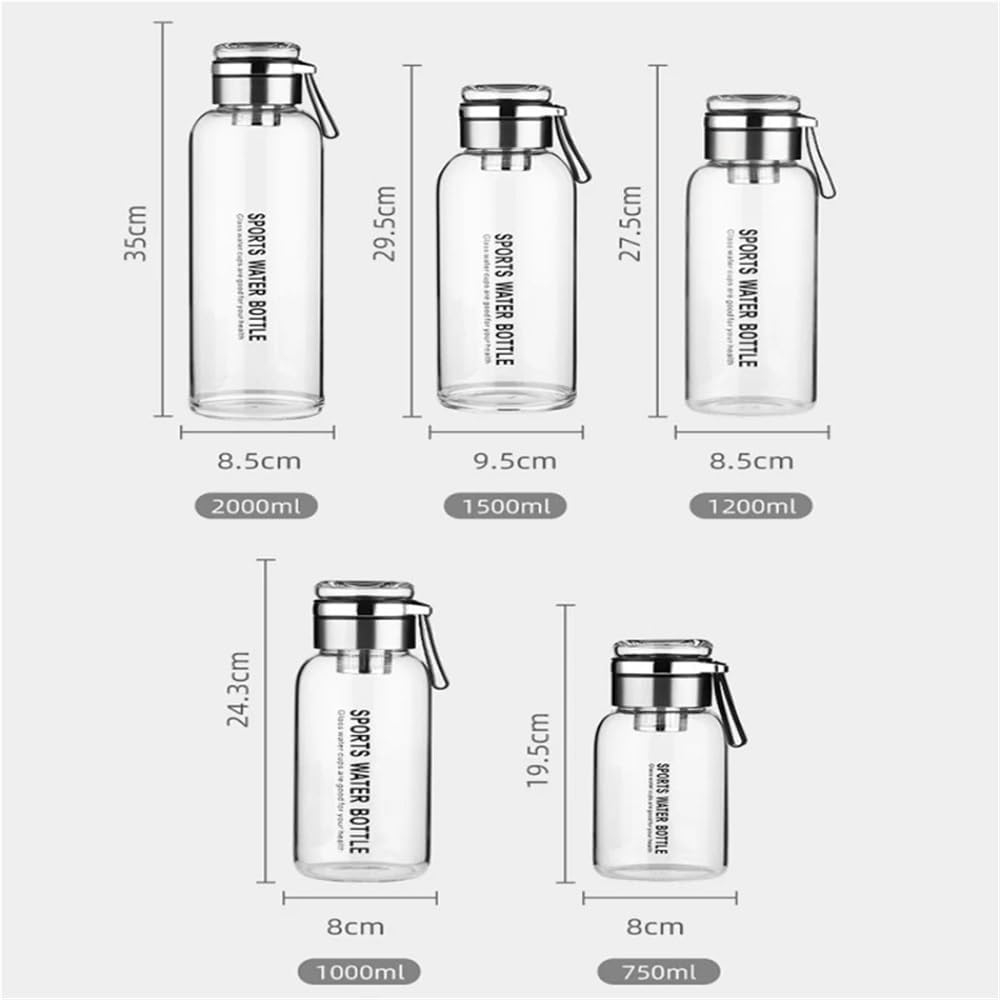 F-705 Glazen waterfles