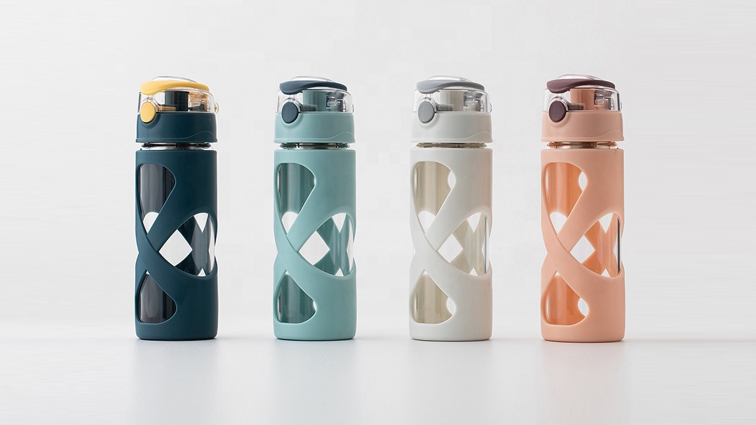 F-706 Glass drinking bottle